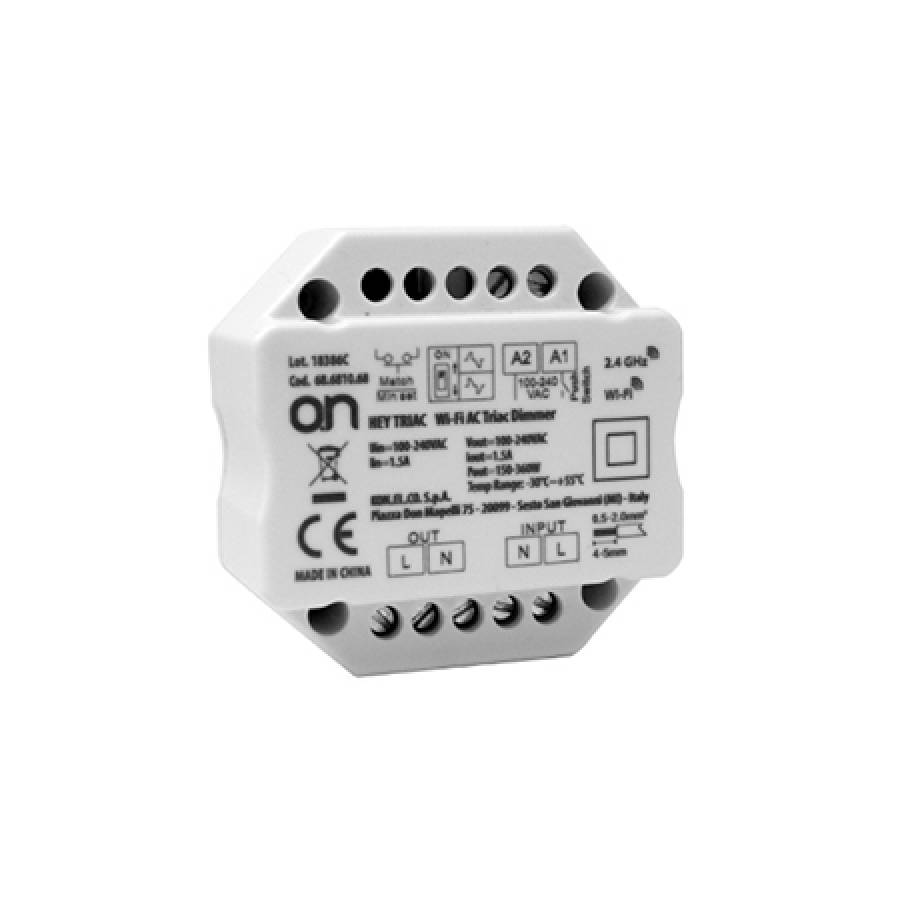 Controler Wi-fi permite ajustarea luminozitatii si culoare LED-urilor cu Triac.