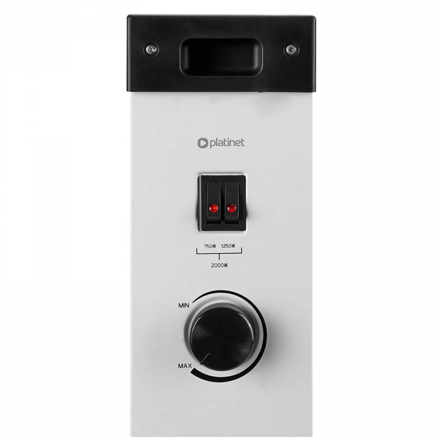 Incalzitor Electric Puternic Alb Platinet 2000w