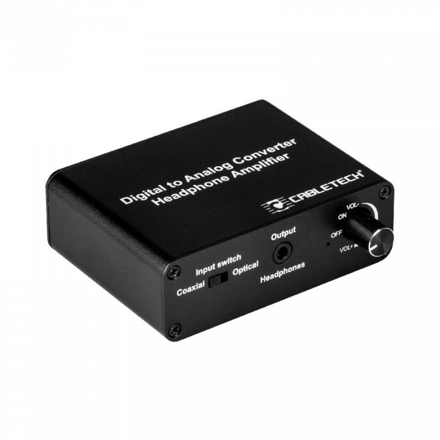 Convertor audio digital analog RCA casti