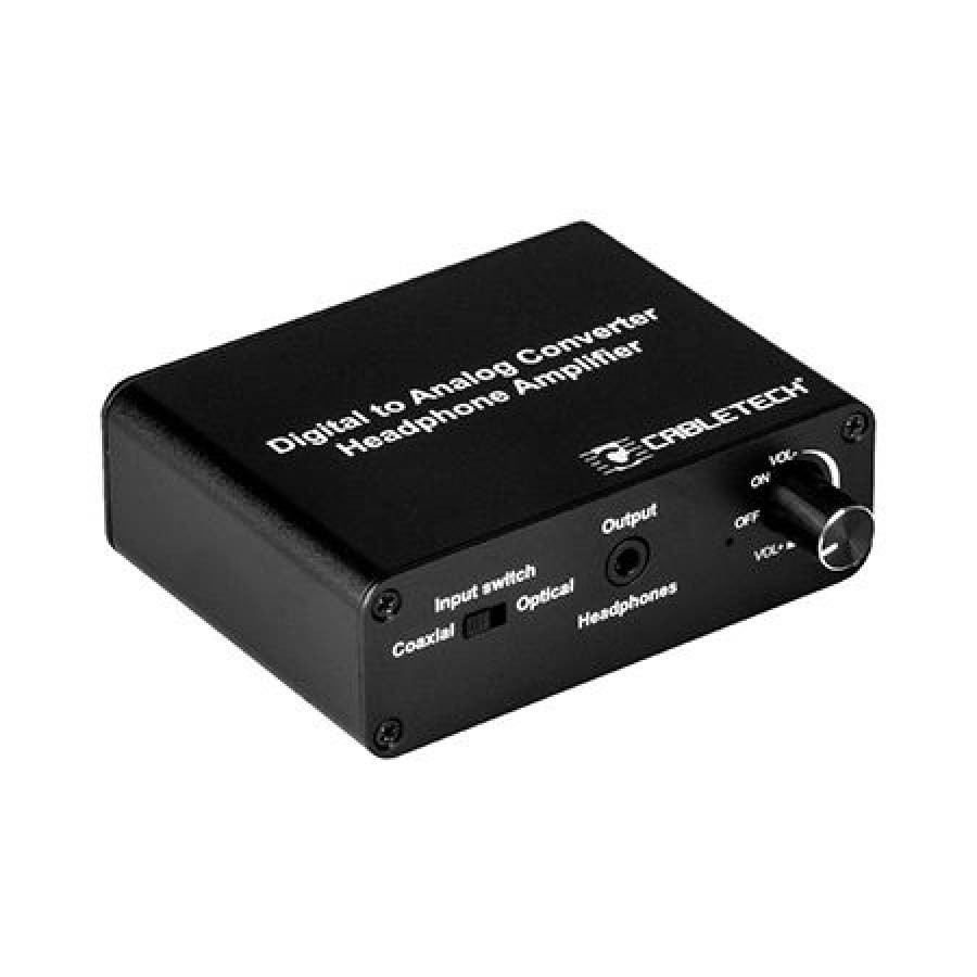 Convertor audio digital analog RCA casti