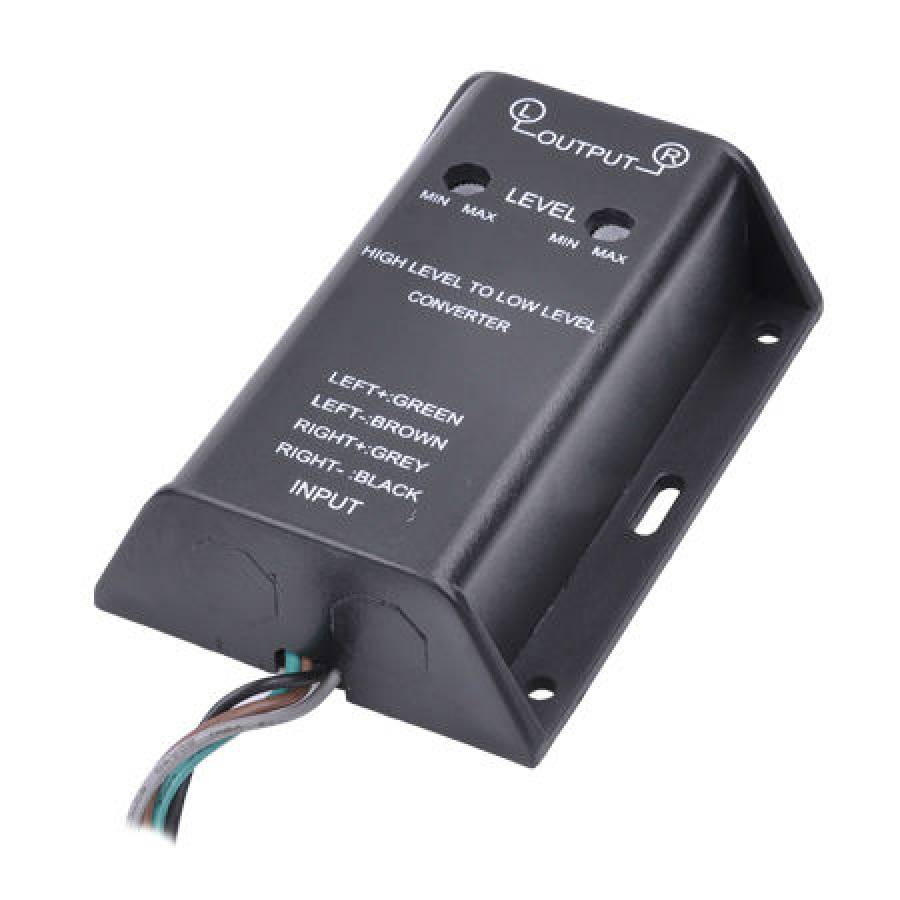 Convertor semnal RCA Hi-low pentru lipsa iesirii RCA