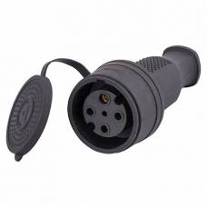 Conector Fazat Trifazic 32A Cauciucat