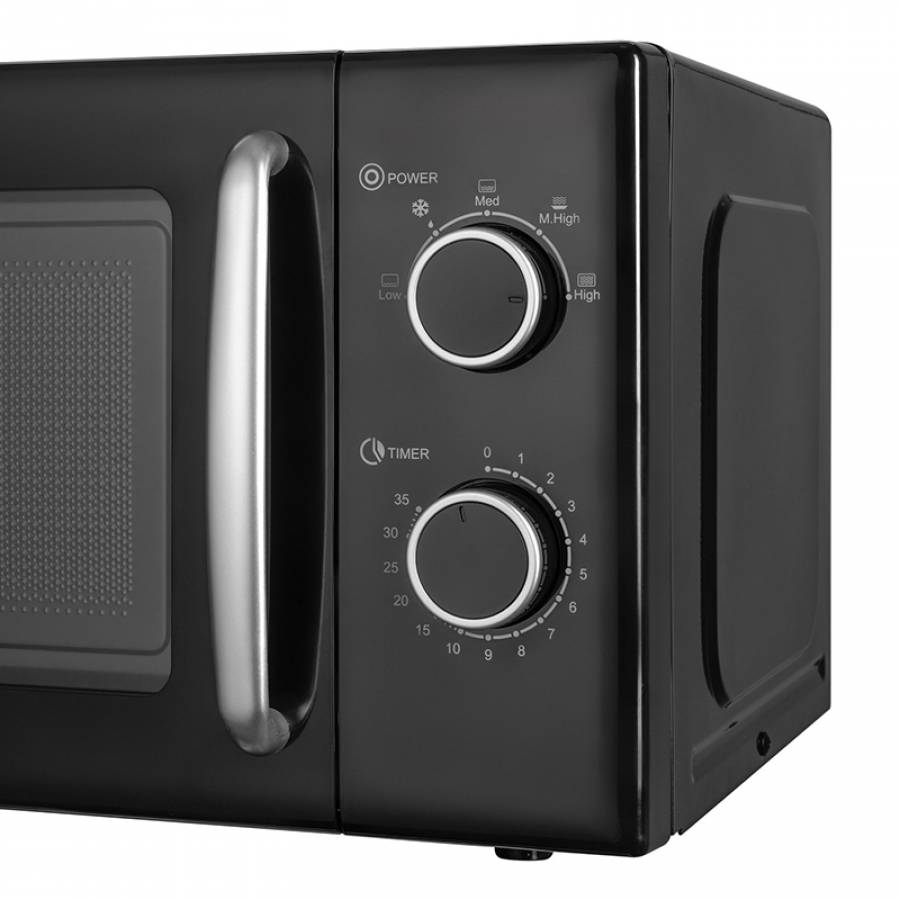 Cuptor cu microunde Daewoo, capacitate 20 litri, putere 700W.