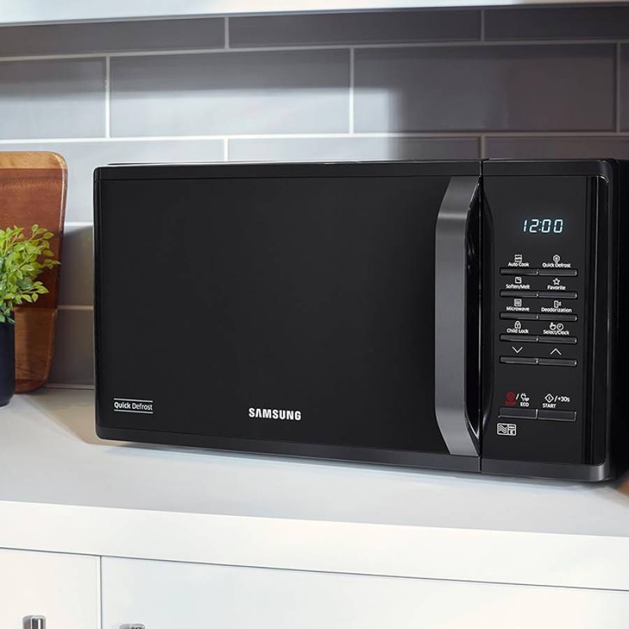 Cuptor Microunde Samsung 800w 23l Slim, Negru