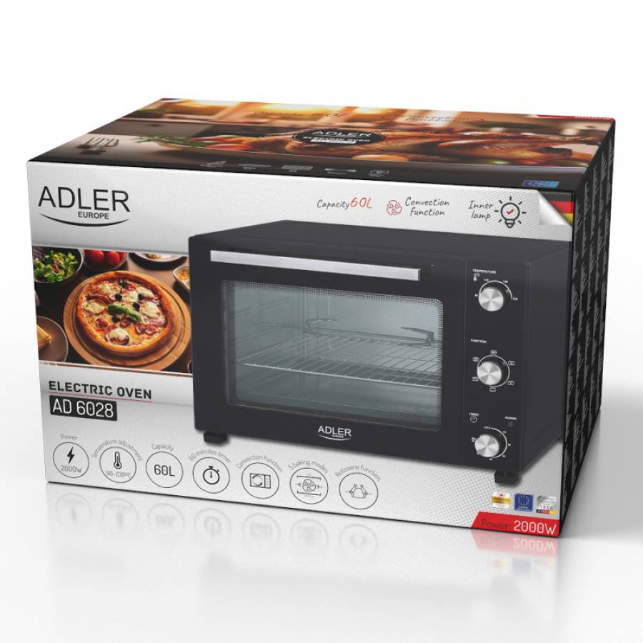 Cuptor Electric 60l Ad Adler 6028
