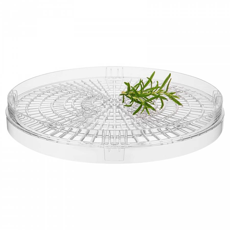 Deshidrator alimente transparent, modern, putere 240W, verde