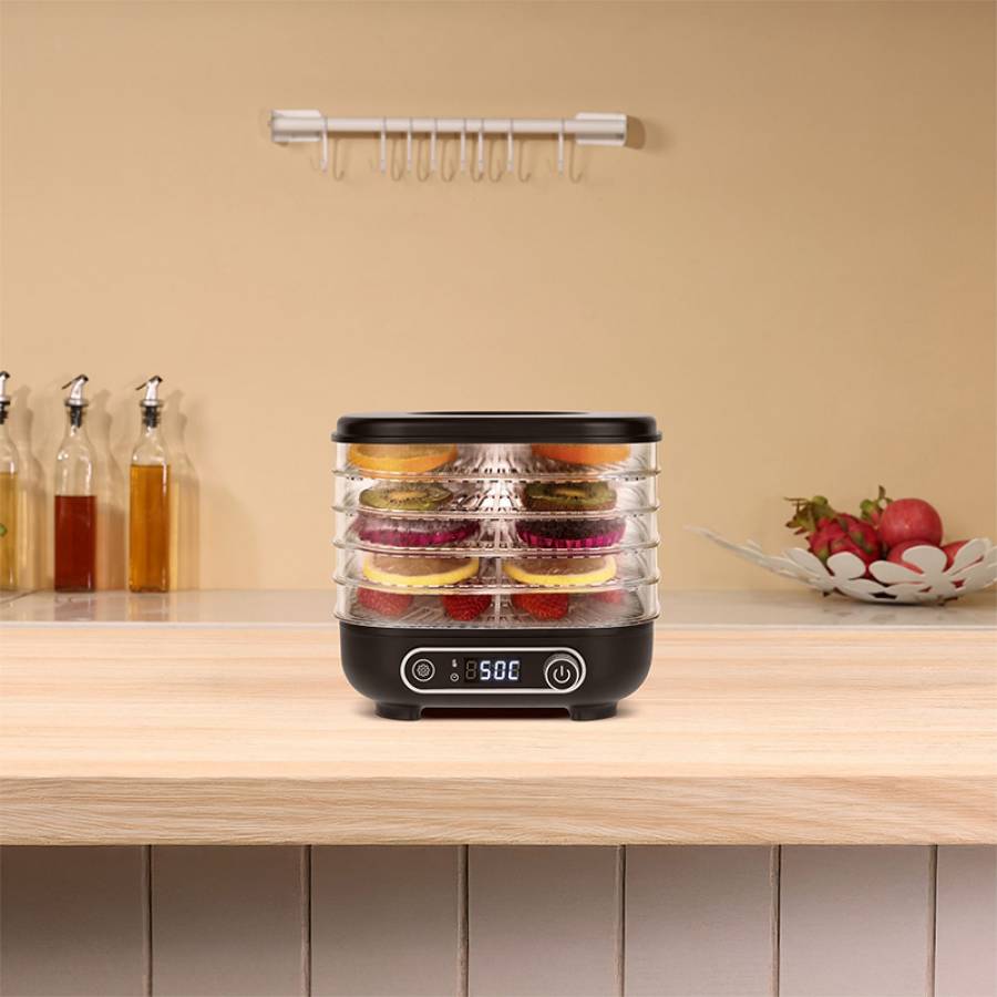 [deshidrator] Convectie 5 Tavi 300w Teesa - Afisaj LCD