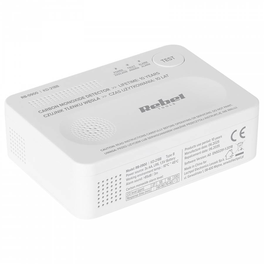 Alarmă puternică, detectare rapidă, siguranță garantată.