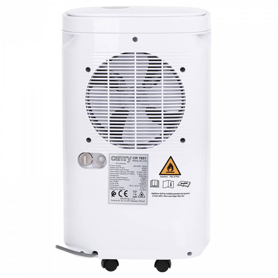 Dezumidificator Aer Cu Compresor Camry