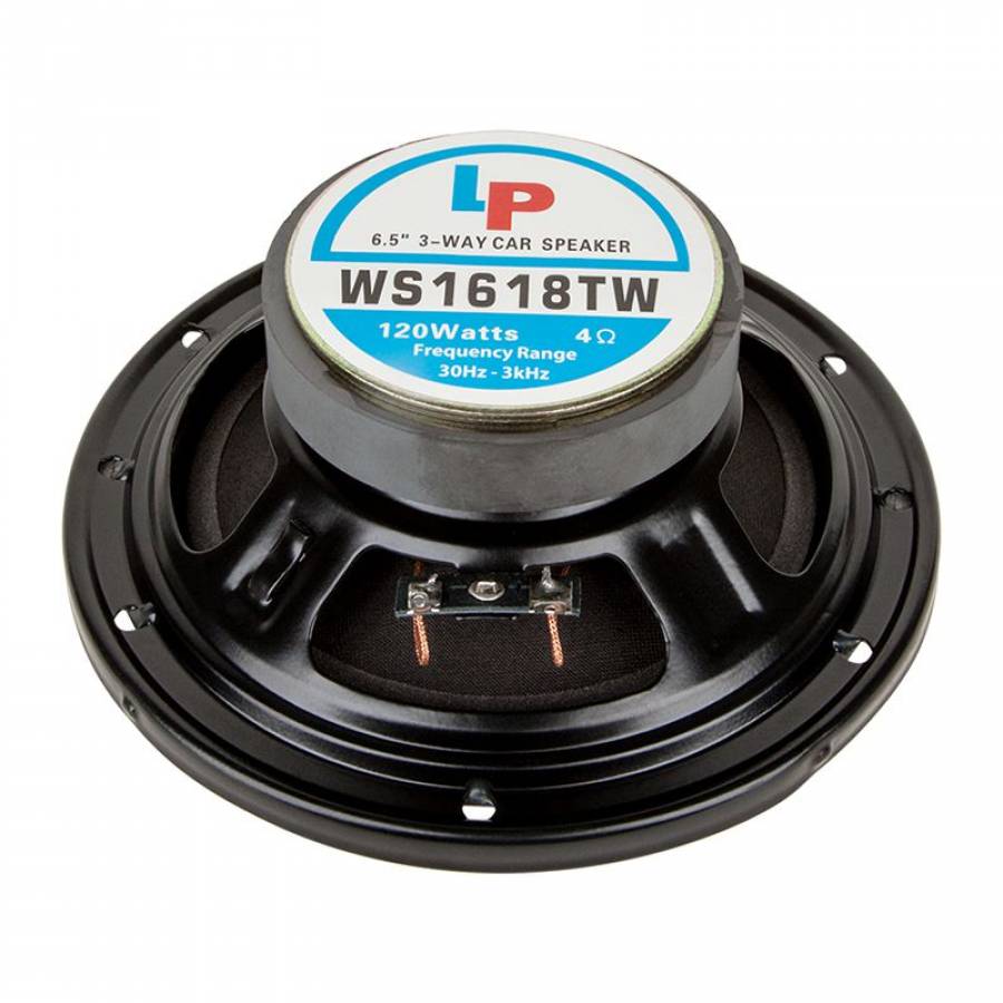 Difuzor Auto 6.5inch 3way 120w - negru.