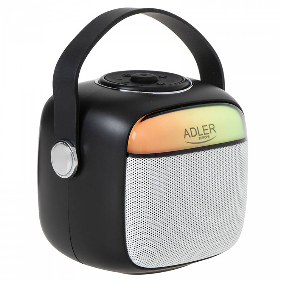 Boxa Karaoke Cu Microfon Adler AD 1199 Portabila Negru