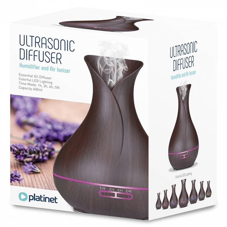 Difuzor Ulei Esential LED 400ml Baza Maro
