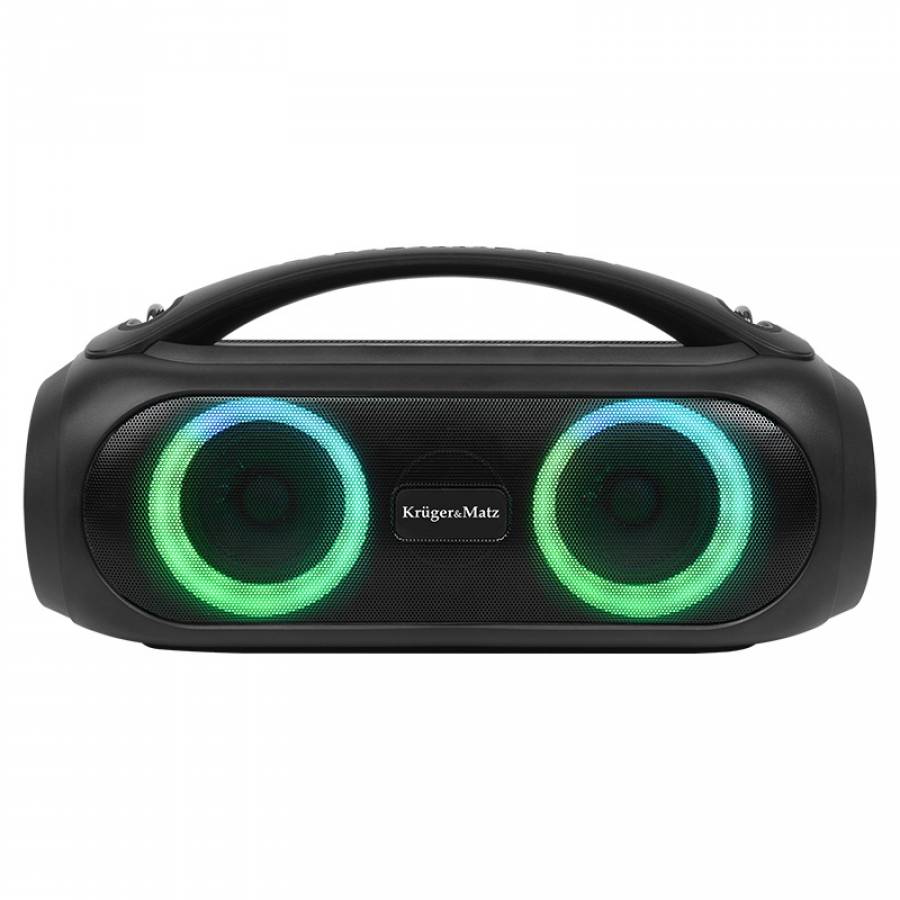 Difuzor portabil wireless Kruger & Matz, lumina RGB, 20W