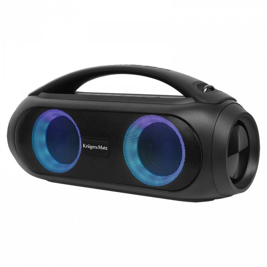Difuzor portabil wireless Kruger & Matz, lumina RGB, 20W