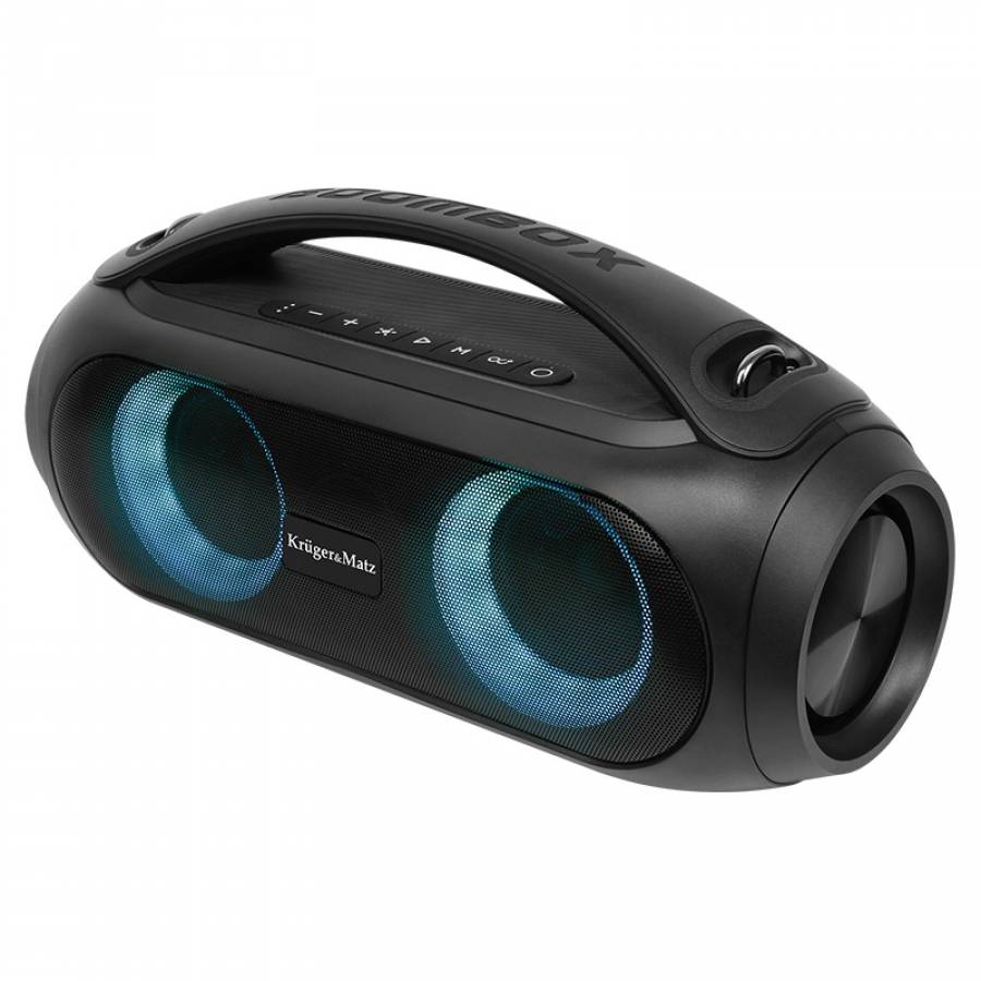 Difuzor portabil wireless Kruger & Matz, lumina RGB, 20W