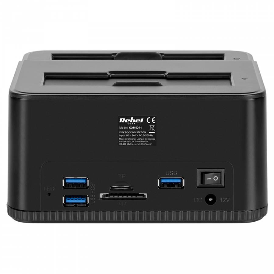 Statie Docking HDD SSD USB 3.0 Rebel compacta & performanta