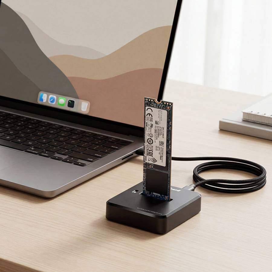 Statie de Andocare NVMe M2 USB Tip-C Rebel