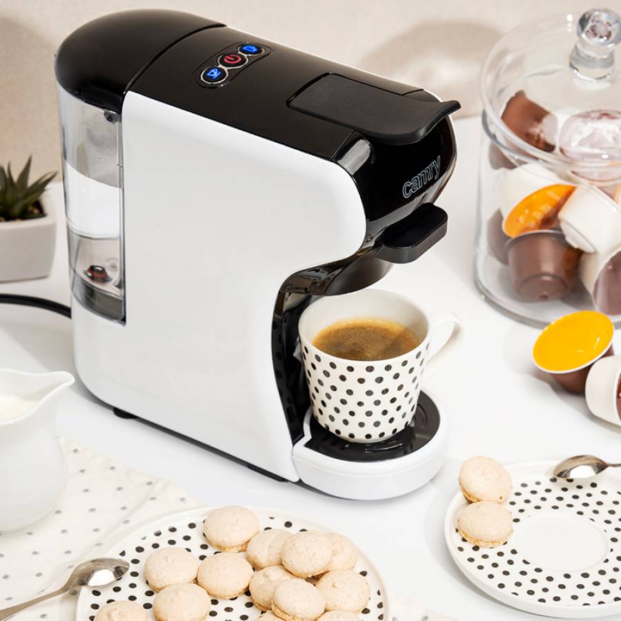 Espressor 19 Bar Multi Capsule Cr 4414 Alb Camry