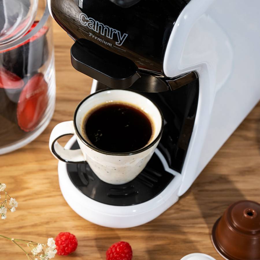 Espressor 19 Bar Multi Capsule Cr 4414 Alb Camry