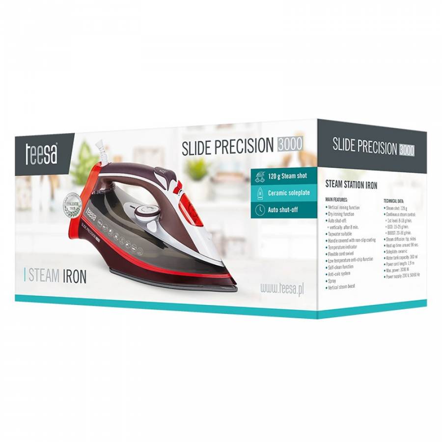 Fier de calcat Teesa Slide Precision 3000 - Putere si eficienta.