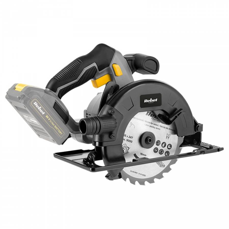 Fierastrau circular mana Rebel 20v, fara accu