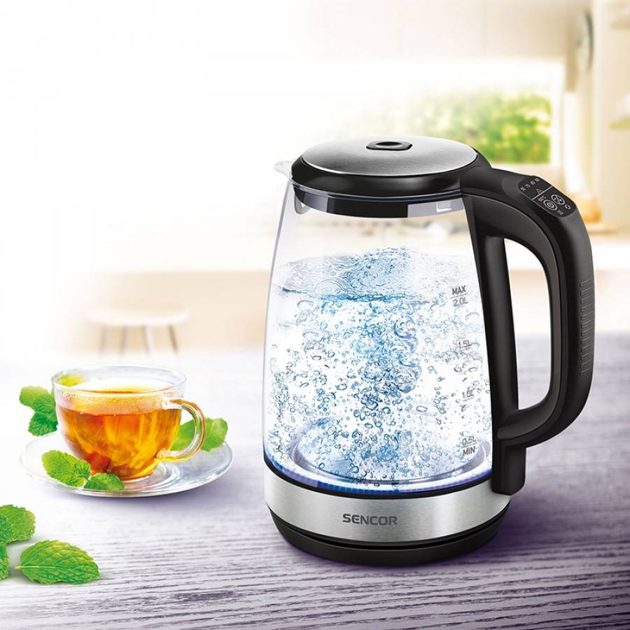 Electric Kettle Sencor - Fierbator electric cu temperatura variabila