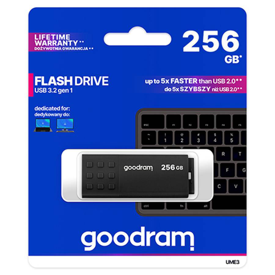 Stick memorie USB 256gb Ume3 Goodram.