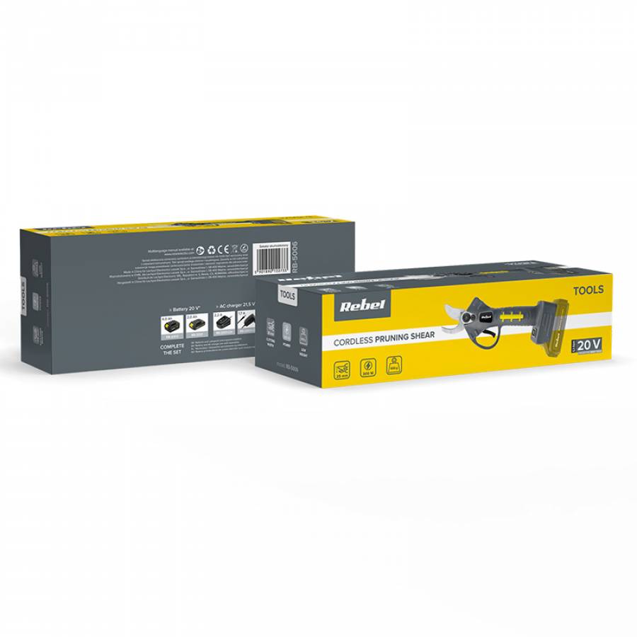 Foarfeca Gradina Fara Acumulator Rebel