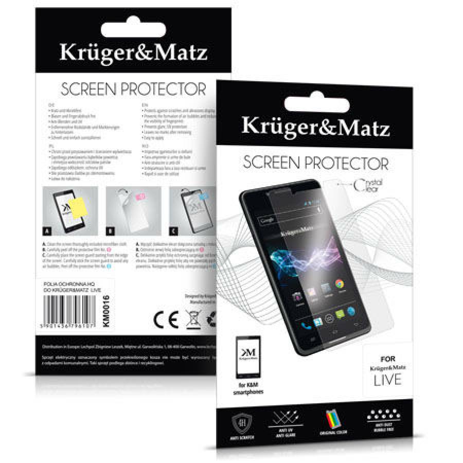Hq Kruger&matz Live - Folie Protectie Telefon Dual Sim