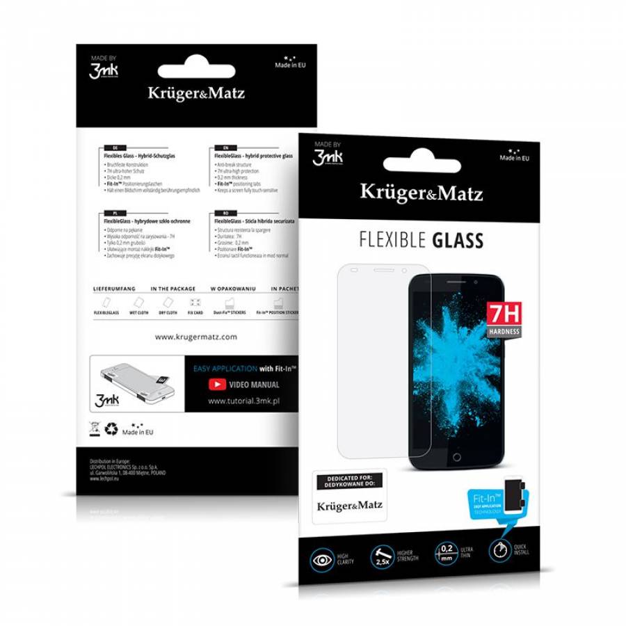 Folie Sticla Flow 4+ pentru Kruger&Matz smartphone