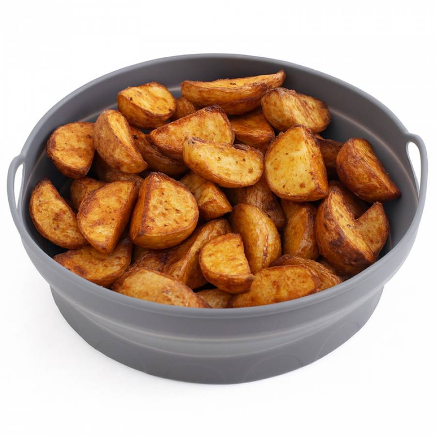 Forma De Copt Silicon Rotunda Air Fryer Adler