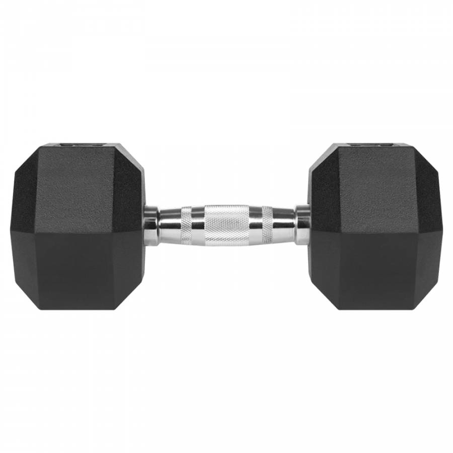 Set Gantere Hex Fonta 2x12.5kg Rebel Acțiune Musculară