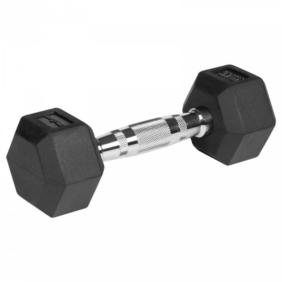 Set Gantere Hex Fonta Cauciuc 2x3kg Active Rebel