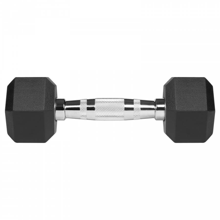 Set Gantere Hex Fonta Cauciuc 2x3kg Active Rebel