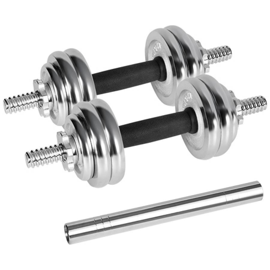 Gantere Reglabile Cu Valiza Total 15kg Rebel Active