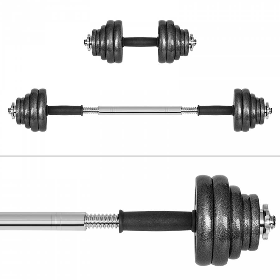 Gantere Reglabile Cu Valiza Total 30kg Rebel Active