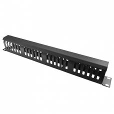 Ghidaj Patchcord Orizontal Cu Capac Emtex 1U