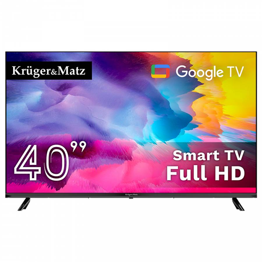 Televizor Smart Google 5.0 40 Inci 101cm H265 Hevc Kruger&matz
