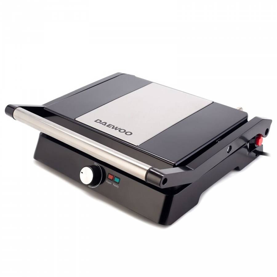 Grill Electric Negru Daewoo Inox 2400w