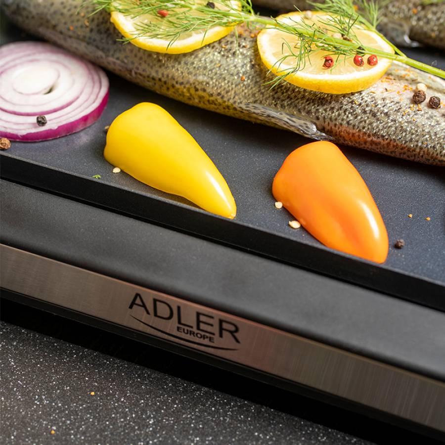 Gril Electric Striat, Neted 3000W Adler 6613 Garden Grill