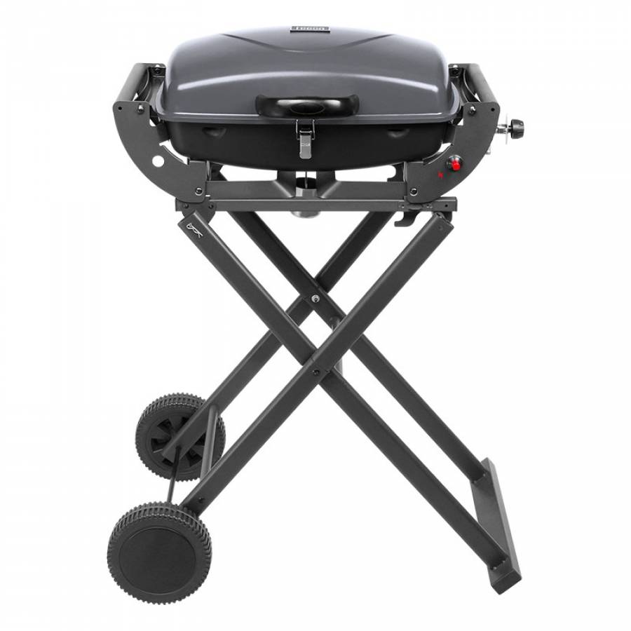 Grill Gaz Portabil Pliabil cu Putere 3,6kW, Inaltime Reglabila, Negru