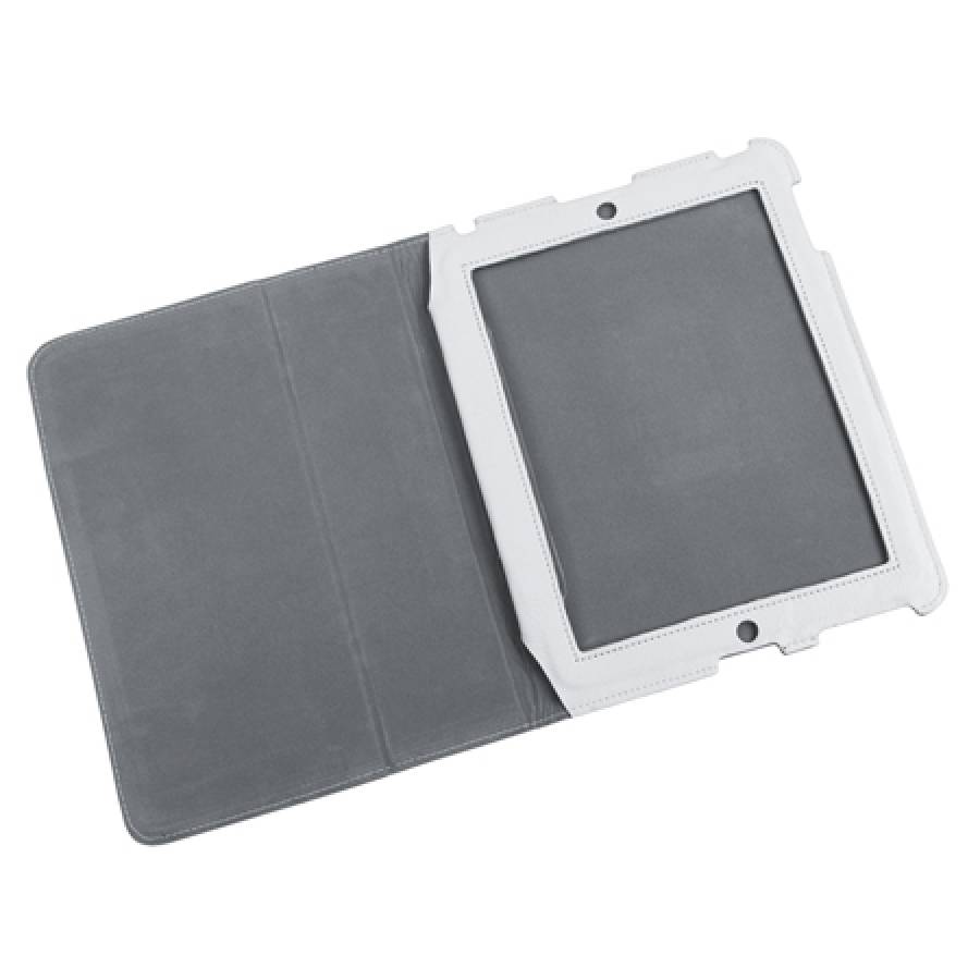 Husa Alba Piele Naturala Apple iPAD3