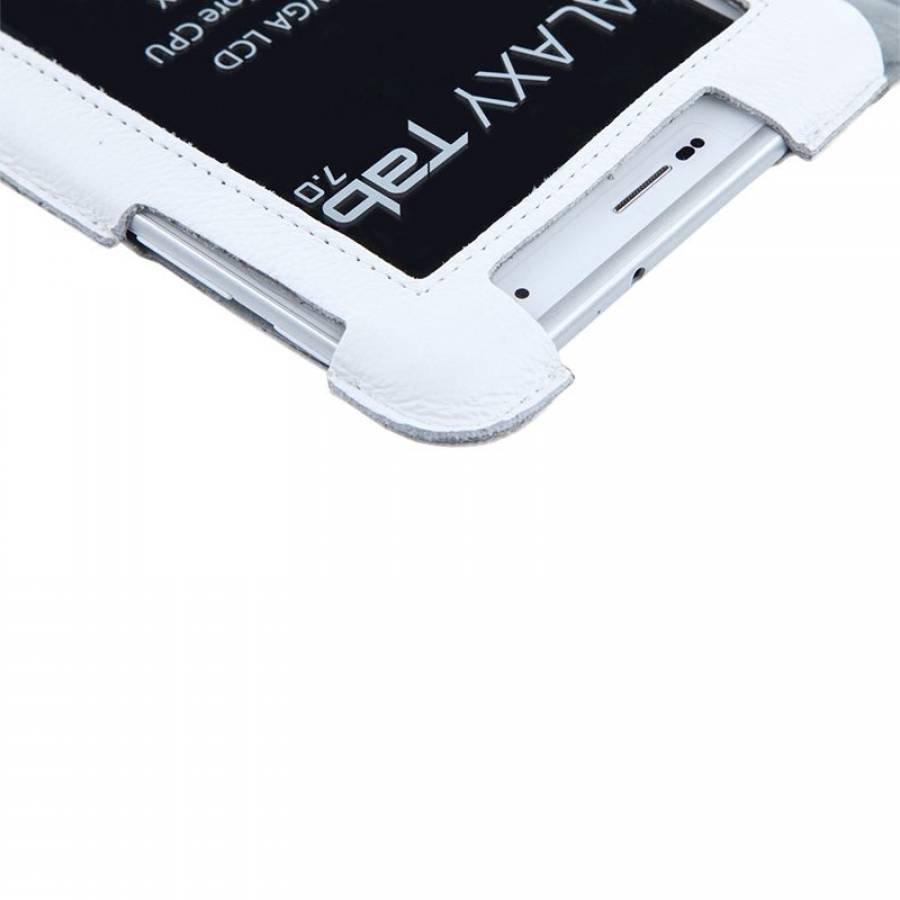 Husa Piele Samsung Galaxy (Alba)