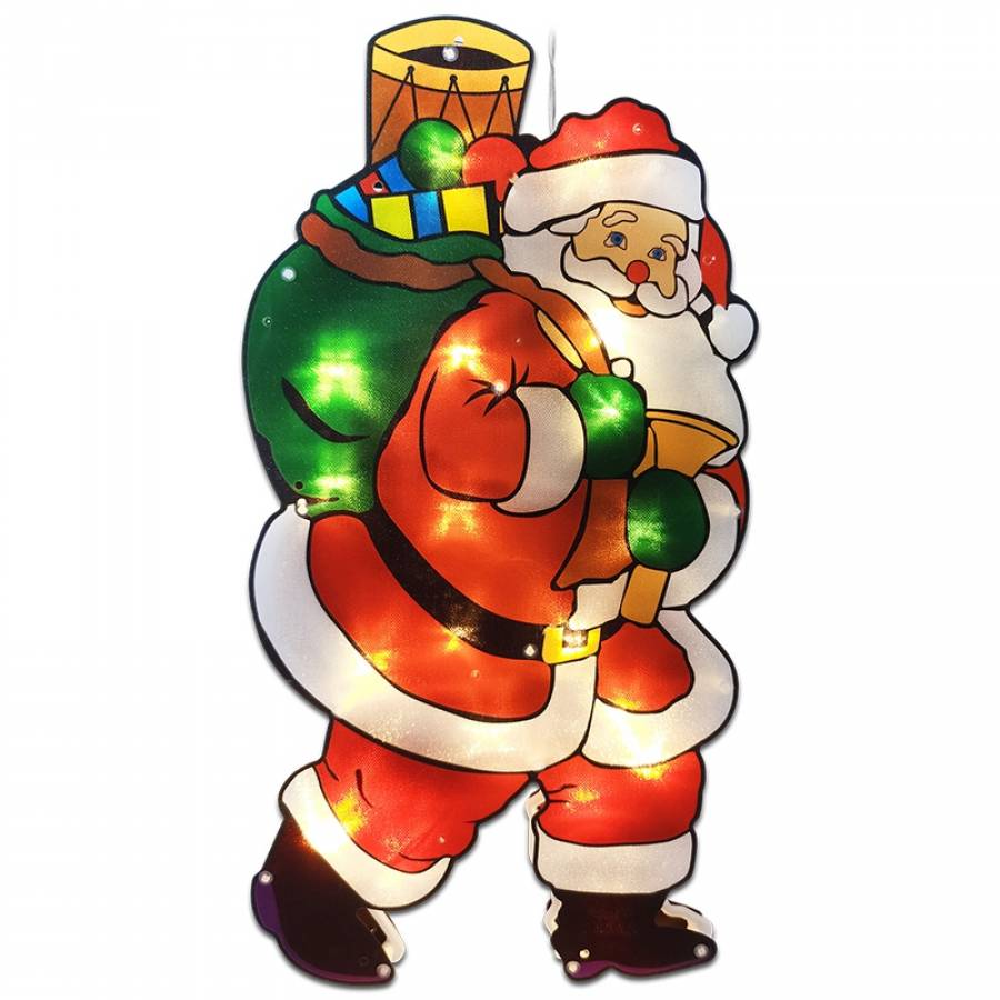 Iluminat festiv alb, intermitent, pentru Craciun.