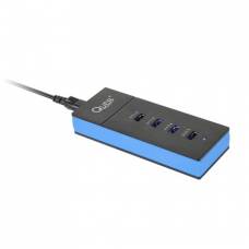 Incarcator USB 4x Porturi, Albastru - Negru