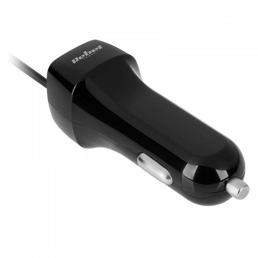 Incarcator auto USB 2100mA (negru).