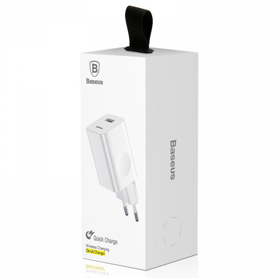 Incarcator rapid cu tehnologie QC 3.0 de la Baseus.