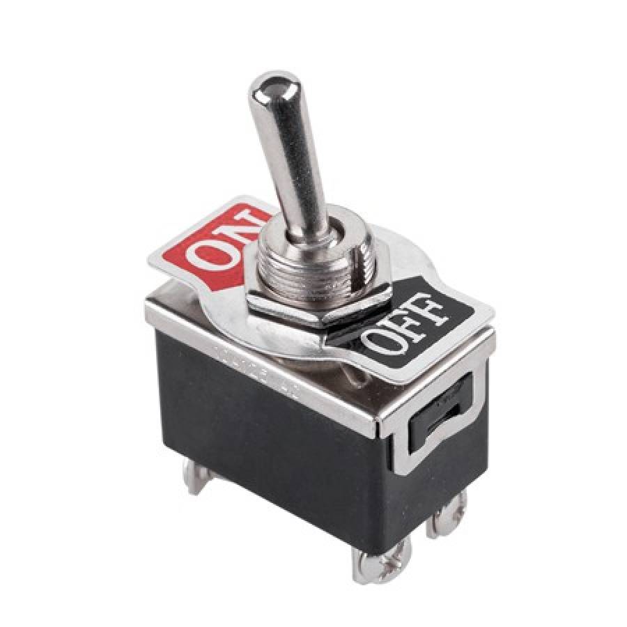 Intrerupator dublu On/off, 10A, 125VAC