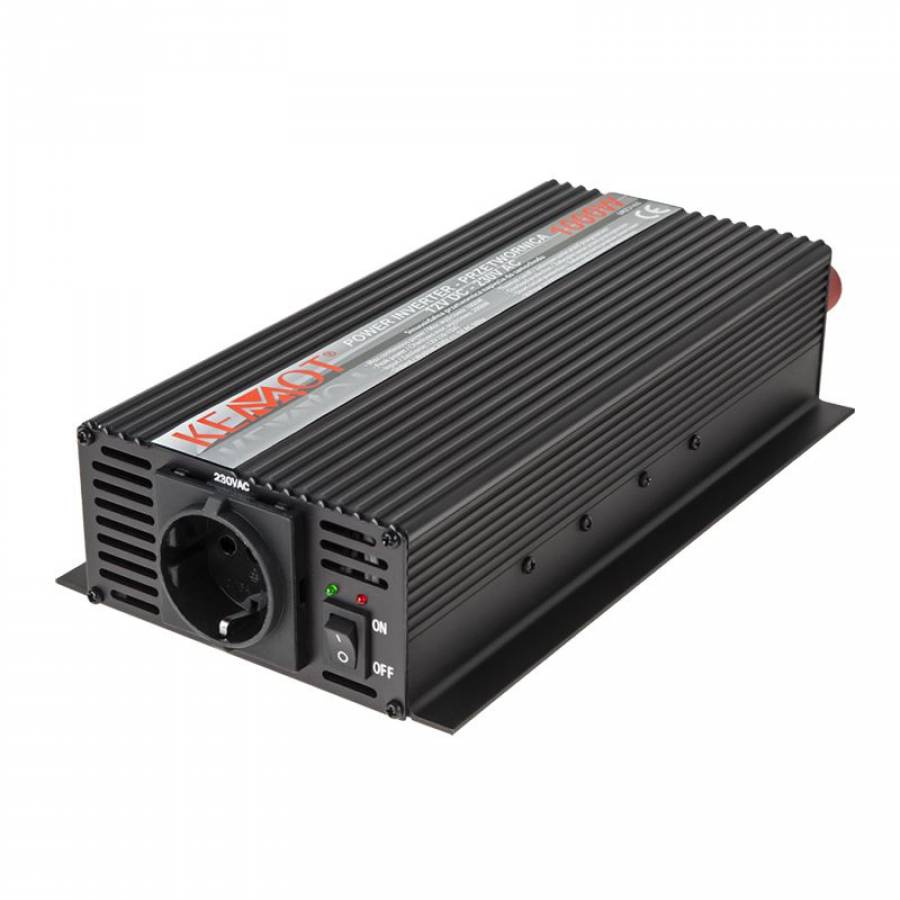 Invertor electric 24v/230v 1000W adecvat pentru aparate electrocasnice.