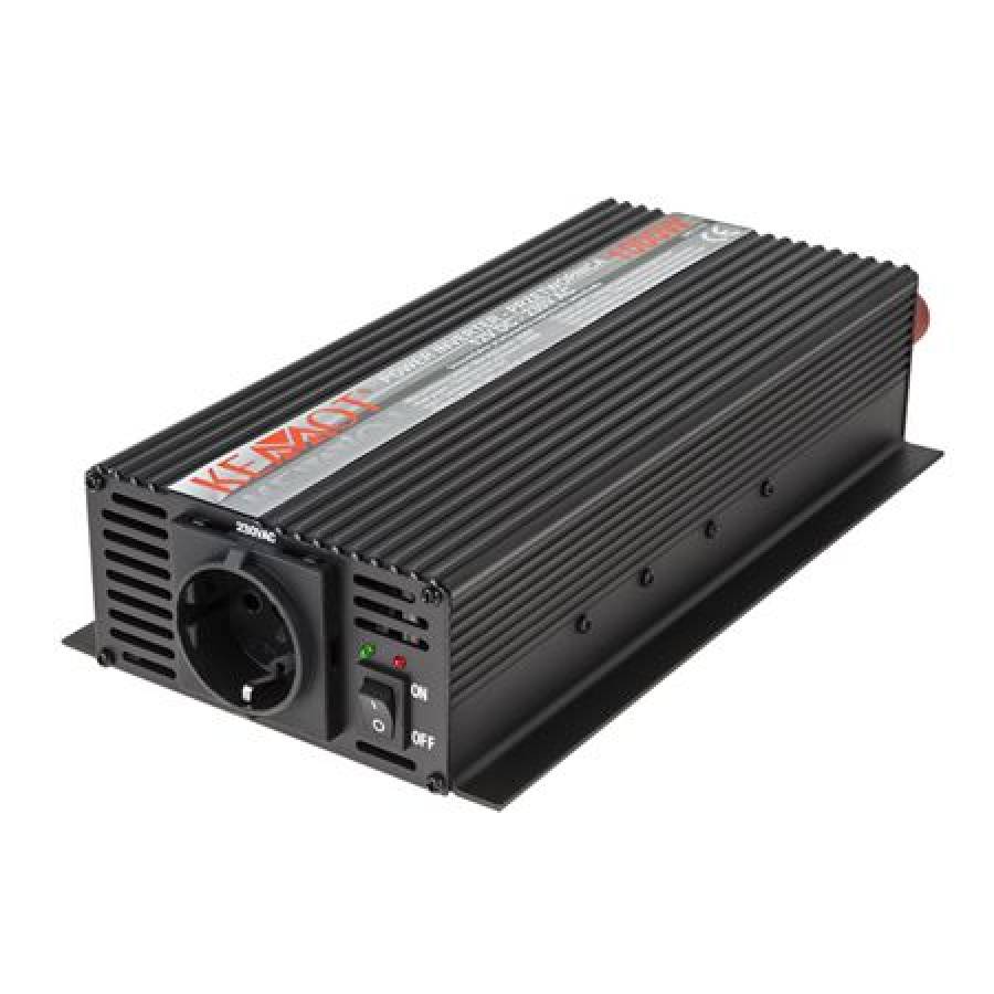 Invertor Kemot 1000W, 24V/230V